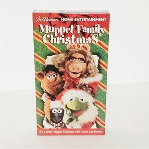 Jim Henson Muppet Family Christmas VHS